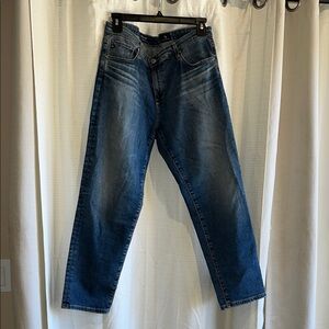 AG Adriano Goldschmied Relaxed Fit Blue Jeans